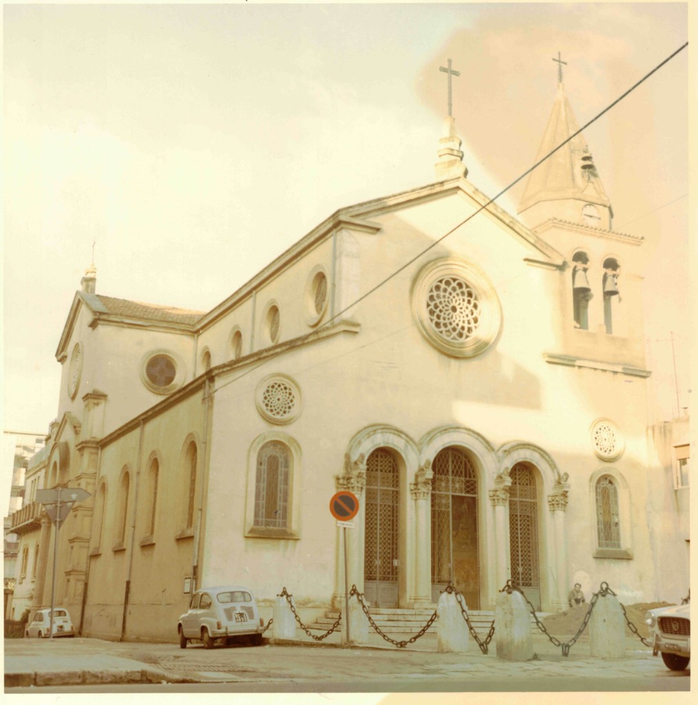Photographie d’époque de la cathédrale Parrocchia Santa Maria d’Itria